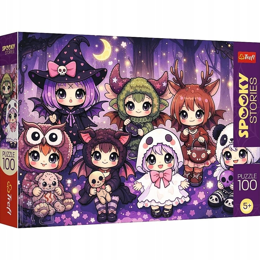 Trefl PUZZLE 100 EL CUBES SPOOKY