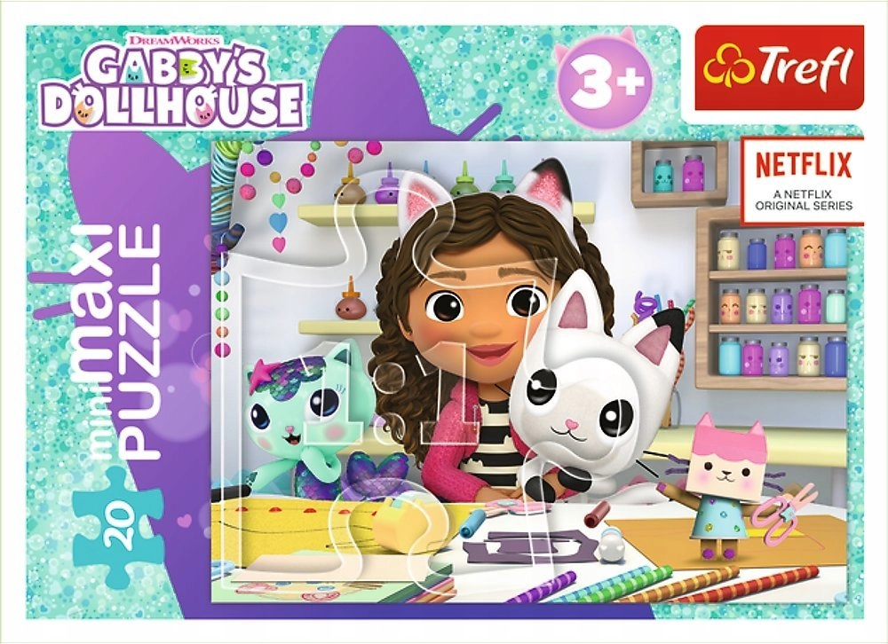 Trefl Puzzle Colorful Gabby Day 1
