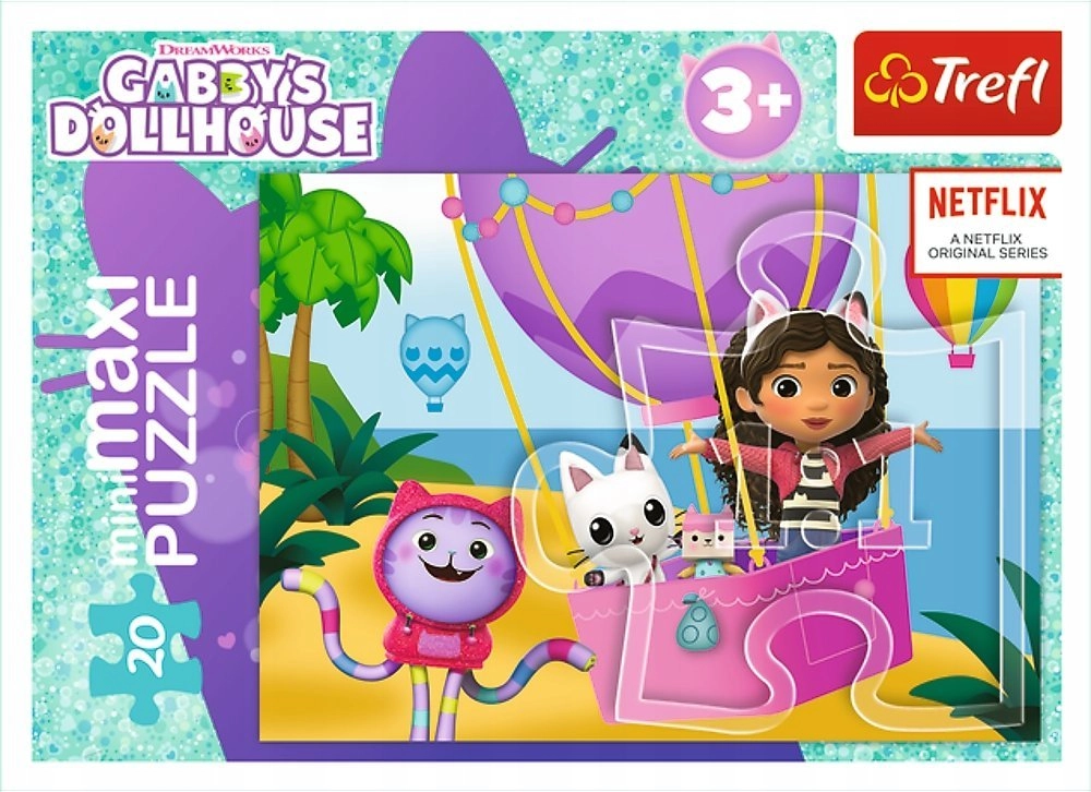 Trefl Puzzle Colorful Gabby Day 2