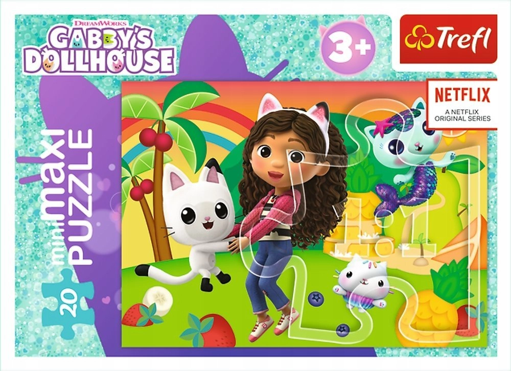 Trefl Puzzle Colorful Gabby Day 3