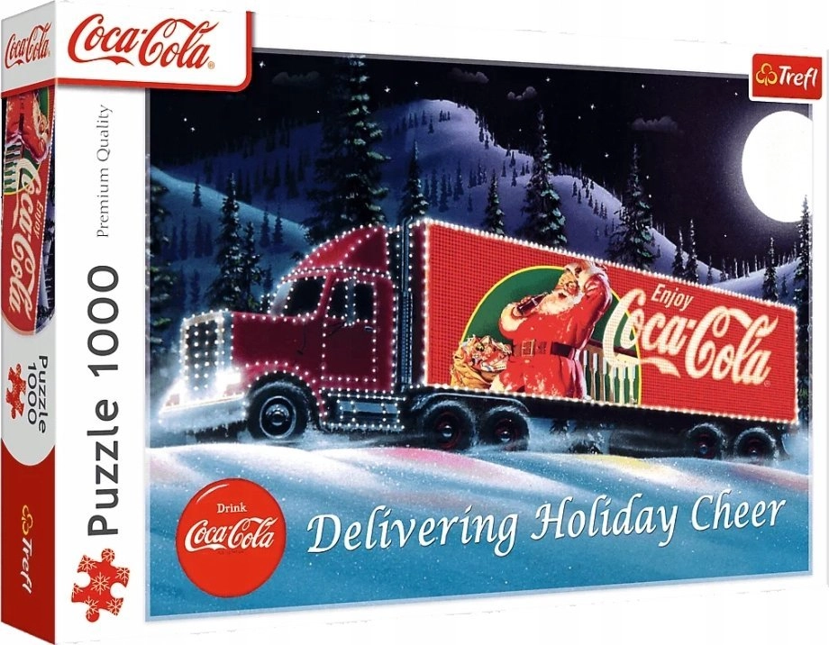 Trefl PUZZLE 1000 Coca-Cola Christmas truck
