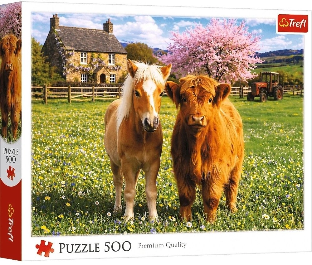 Trefl PUZZLE 500EL TREFL PREMIUM PRZYJACIELE