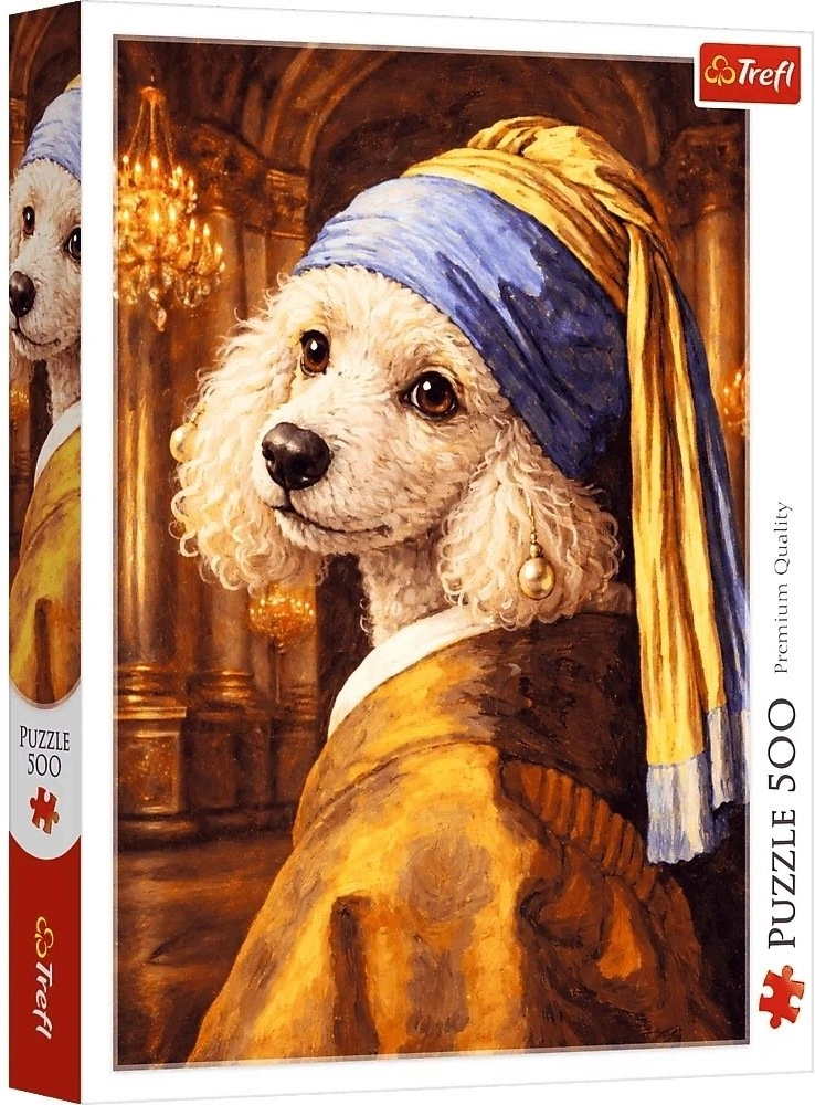 Trefl PUZZLE 500EL TREFL PREMIUM PUDEL