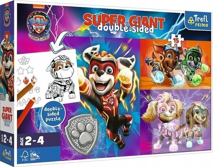 Trefl PUZZLE 15EL TREFL GIANT WSPANIALA