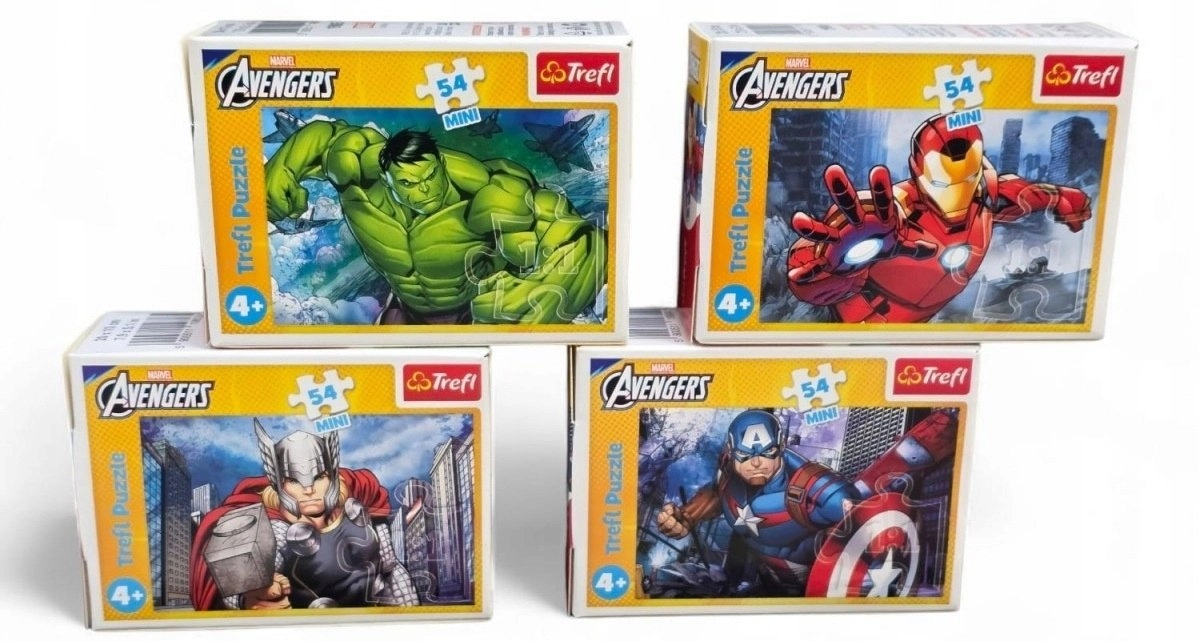 Trefl PUZZLE 54EL TREFL MINI MARVEL