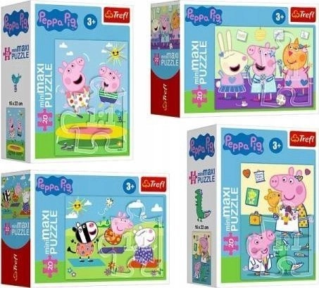 Trefl Peppa`s carefree day 56033 TREFL