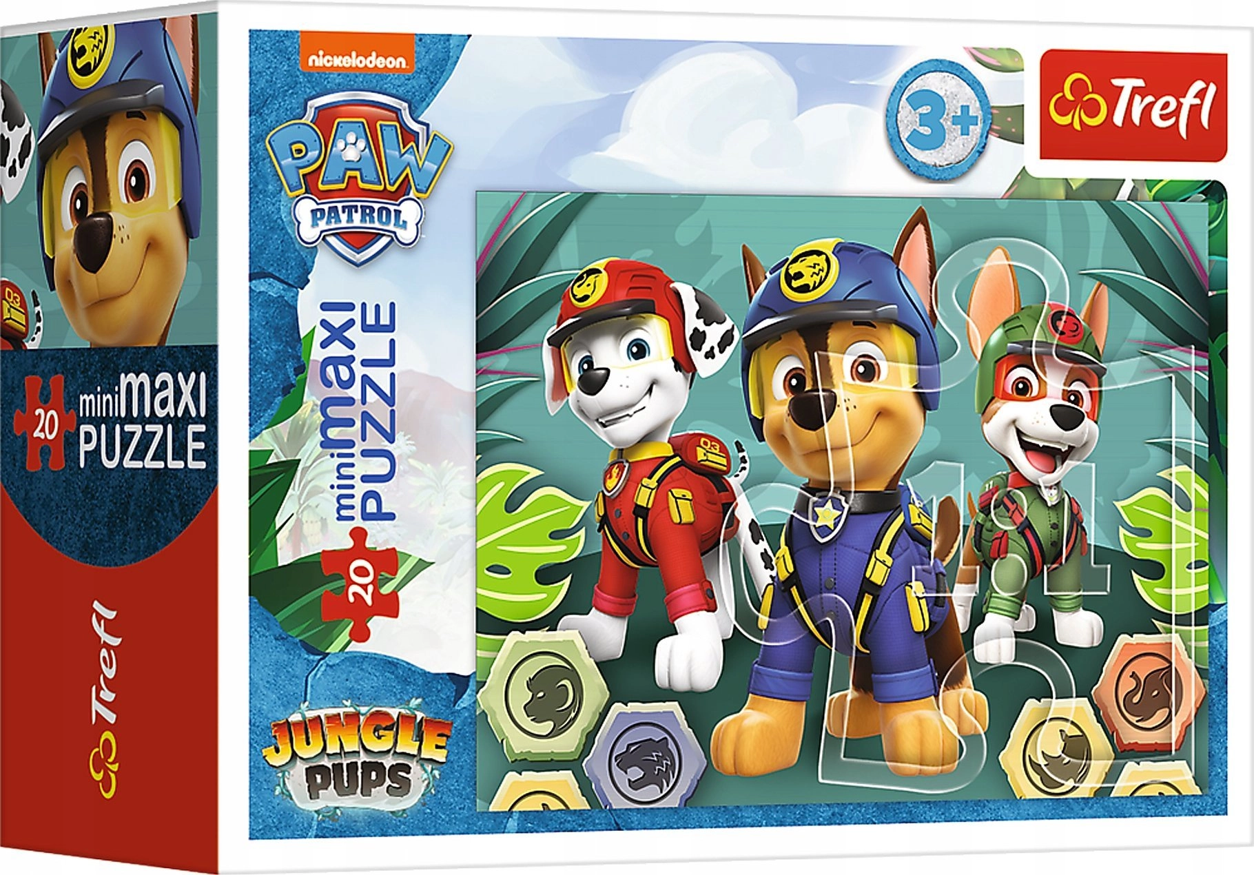 Trefl Puzzle 20 miniMaxi Happy dogs