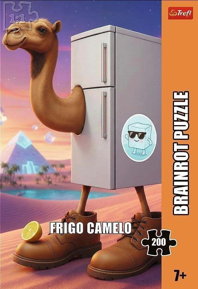 Puzzle 200 BrainRots Fridge Camelo TREFL