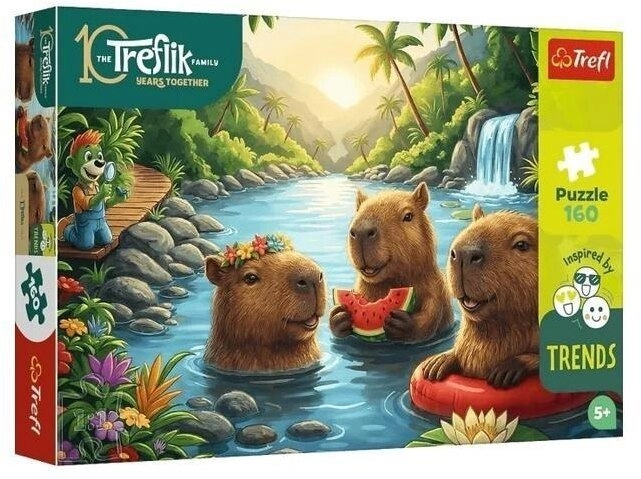 Puzzle 160 Treflika - Capybara TREFL