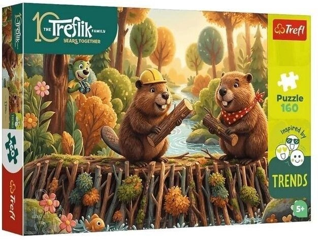 Puzzle 160 Trefliki - At the