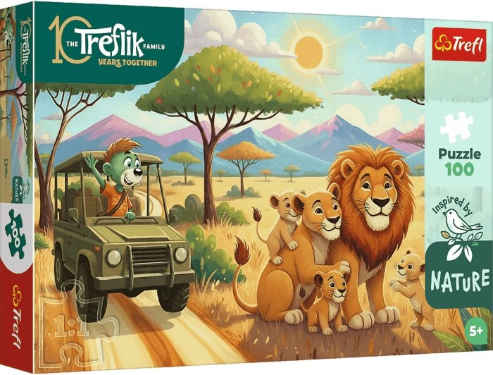 PUZZLE 100 InspiredByNature Lions 16593 5900511165937