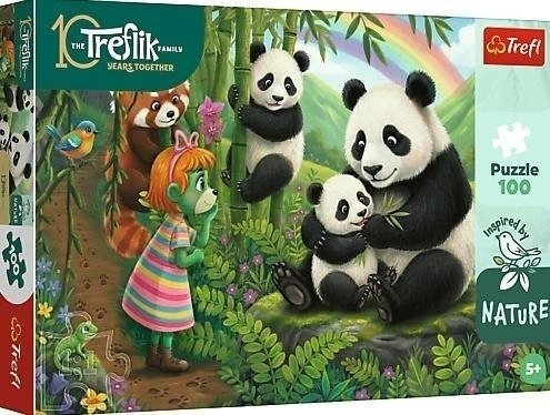 PUZZLE 100 InspiredByNature Pandy 16595 5900511165951
