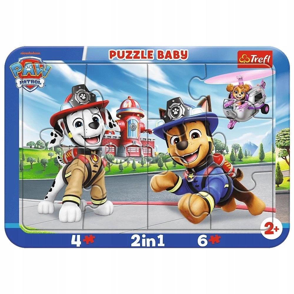 Baby frame puzzle - Cheerful Paw