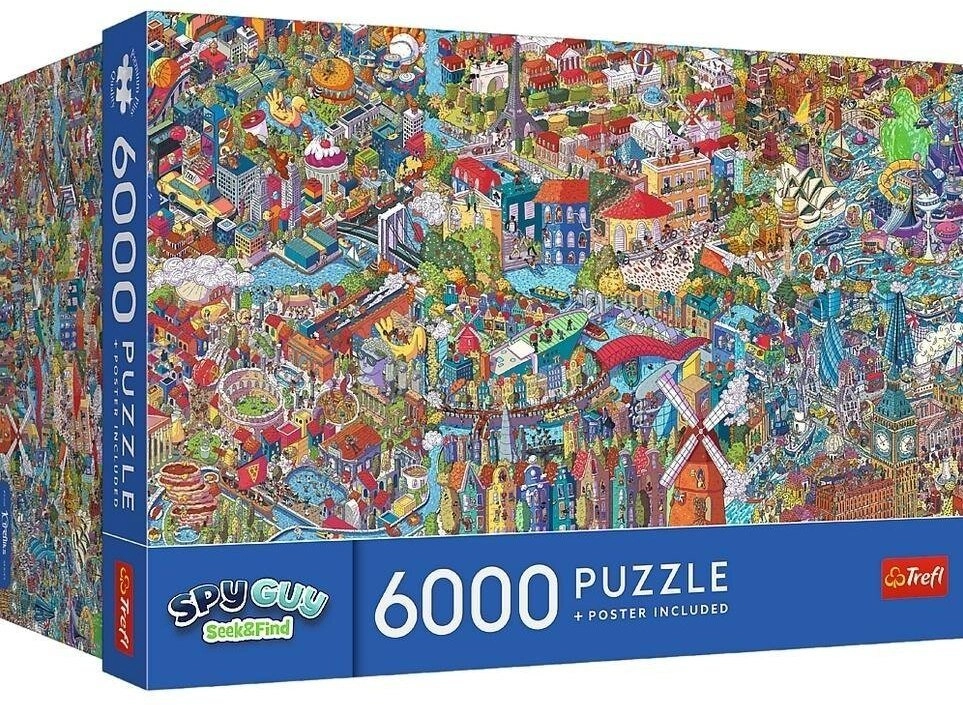 Puzzle 6000 Spy Guy - Seek