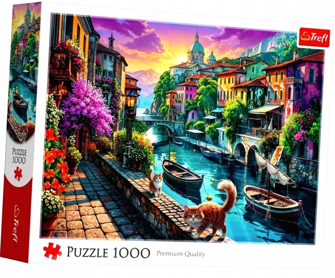 Puzzle 1000 Italian holidays TREFL 5900511109849