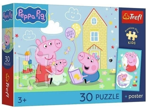 PUZZLE 30 PremPlus Kids Peppa ma