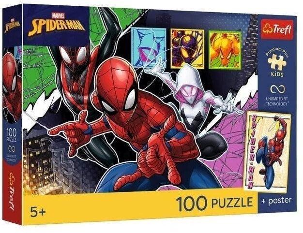 PUZZLE 100 PremPlus Kids Heroic Spider