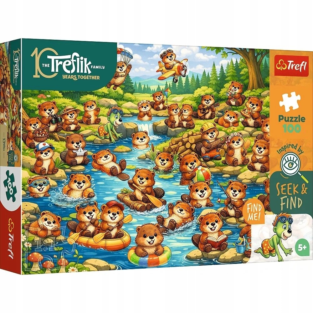PUZZLE 100 Seek_Find Beavers in action