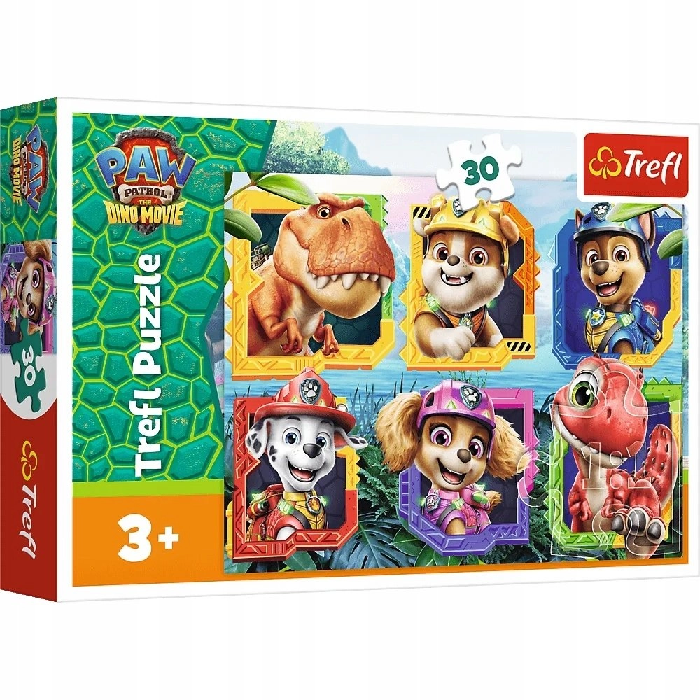 PUZZLE 30 Dinosaur Island Paw Patrol