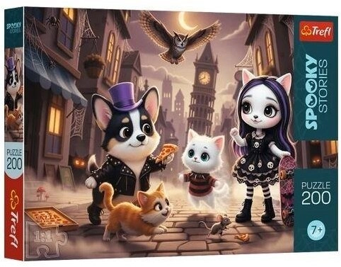 PUZZLE 200 SpookyStories Nocne historie 13387