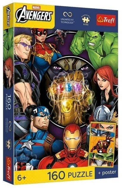 160 Avengers puzzle + TREFL poster