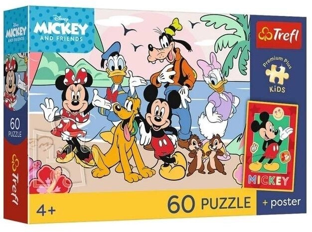 Trefl PUZZLE 60 PremPlus Kids Fun