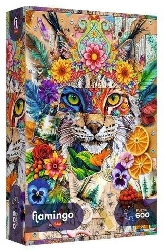 Puzzle 600 Flamingo - TREFL inspiration