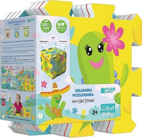 Trefl Układanka Puzzlopianka - Kaktusiaki Śpiewaki