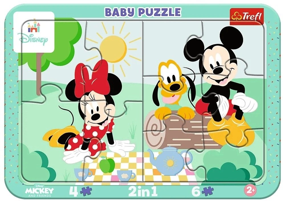 Trefl: Puzzle Baby - Ramkowe . Dziecięca