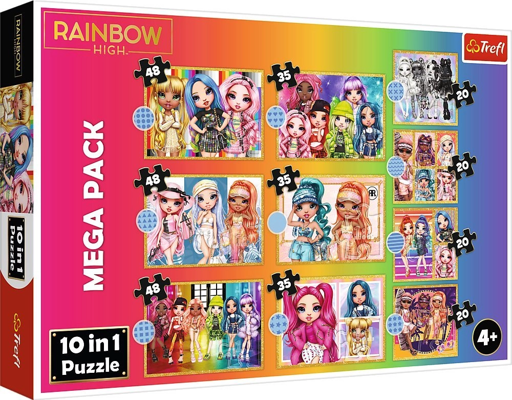 Trefl Rainbow High Jigsaw puzzle 48