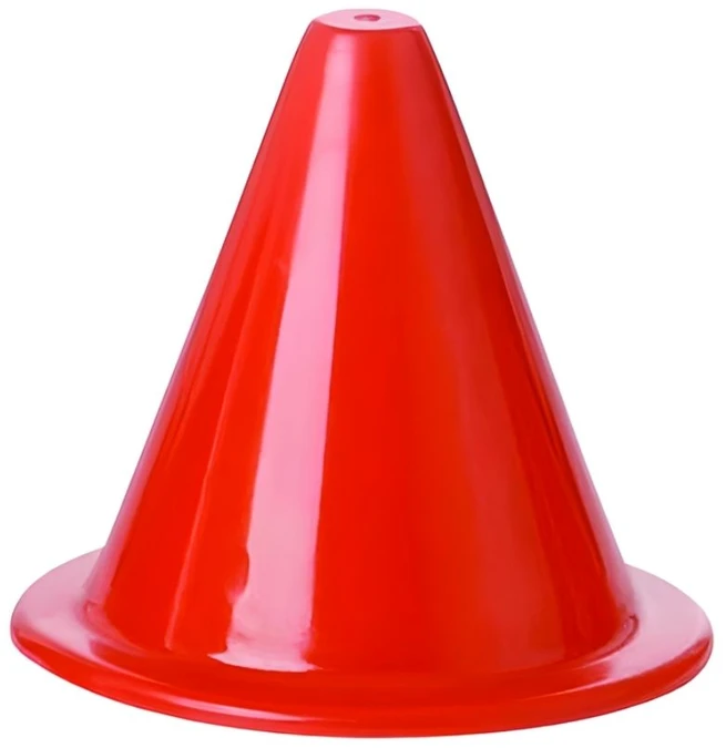Relay cone TREMBLAY 18cm red flexible