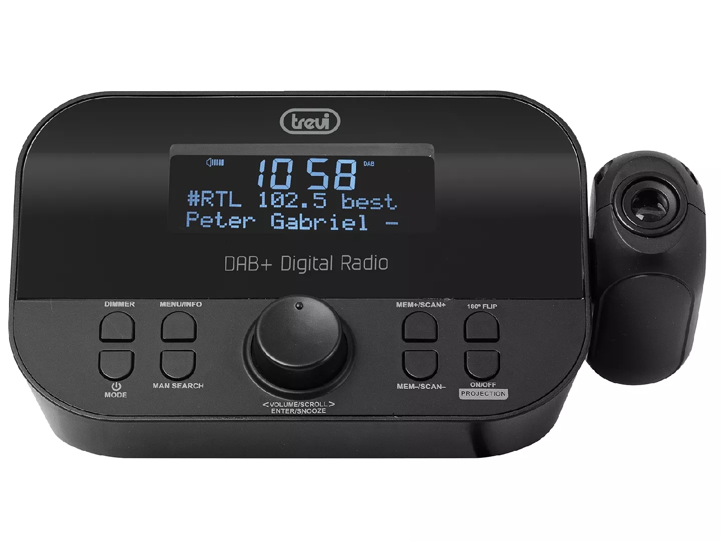 Trevi RC 85D8 DAB Digital alarm