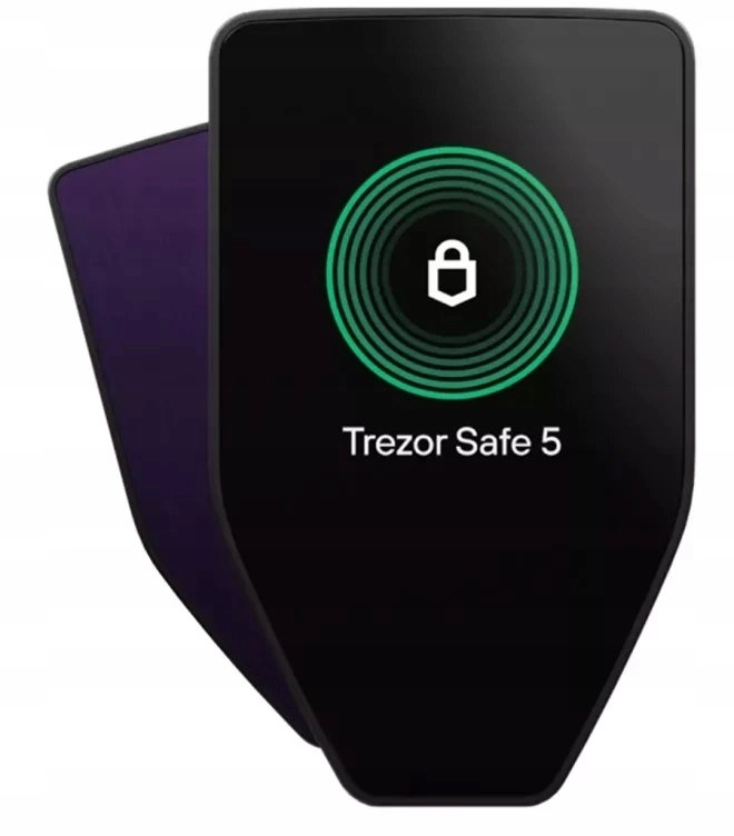 Trezor cryptocurrency wallet Trezor Safe 5