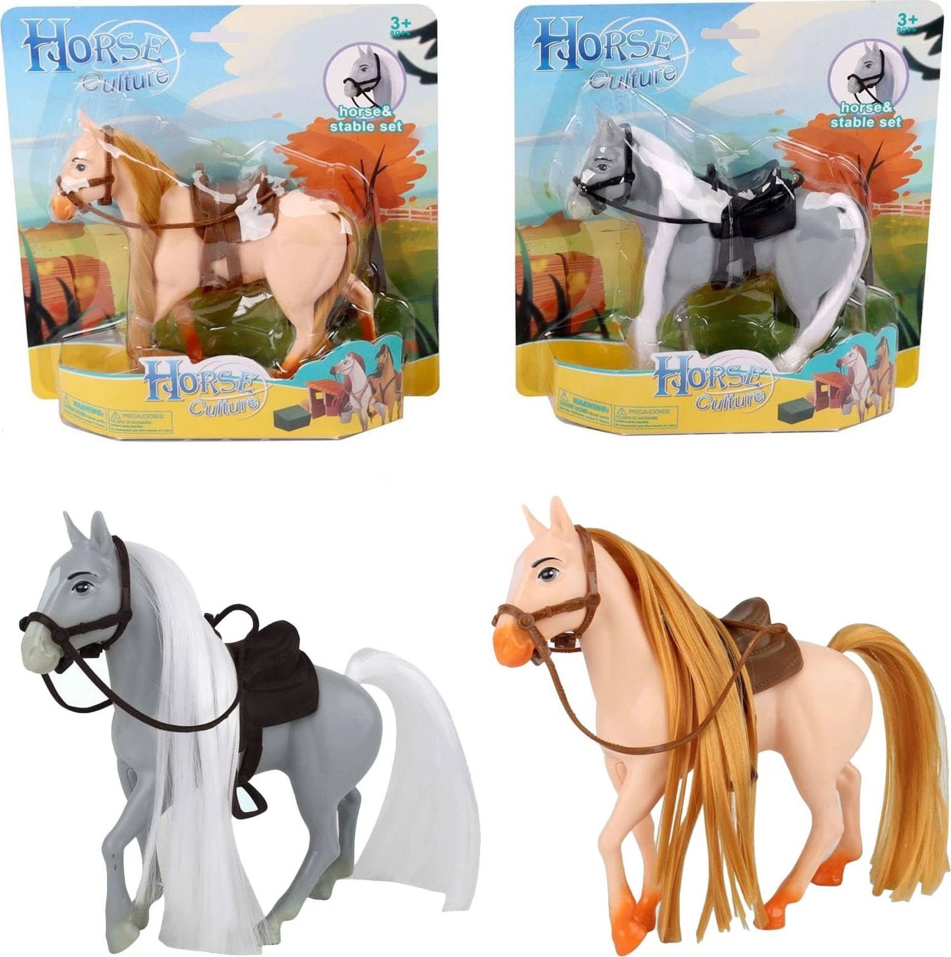 Trifox Horse with saddle A-1917 69119