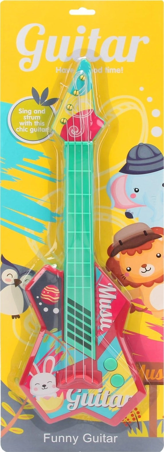 Trifox COLORFUL ANIMALS GUITAR 42CM 1