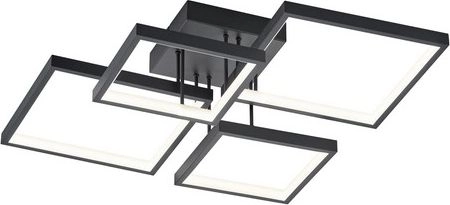 Trio ceiling lamp Black LED ceiling