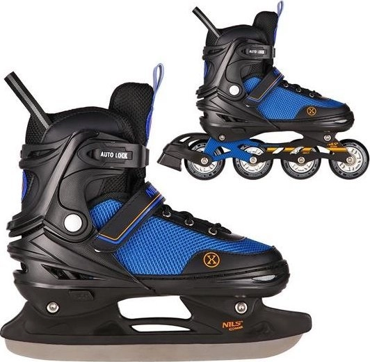 Triton NH18188A 2in1 inline skates BLACK