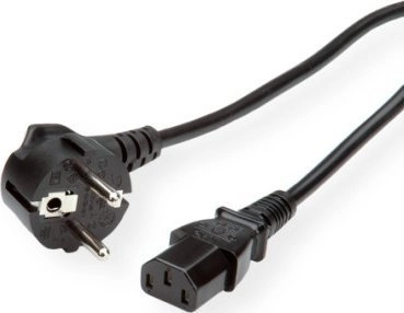 VALUE power cable  straight IEC socket