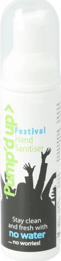 Pump````d Up Festival Disinfectant antibacterial Shoam