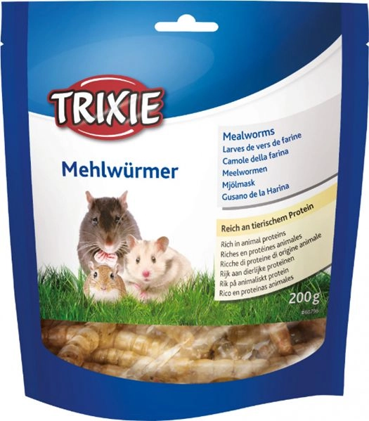Trixie Dried mealworms 200g 3282-uniw TX60796