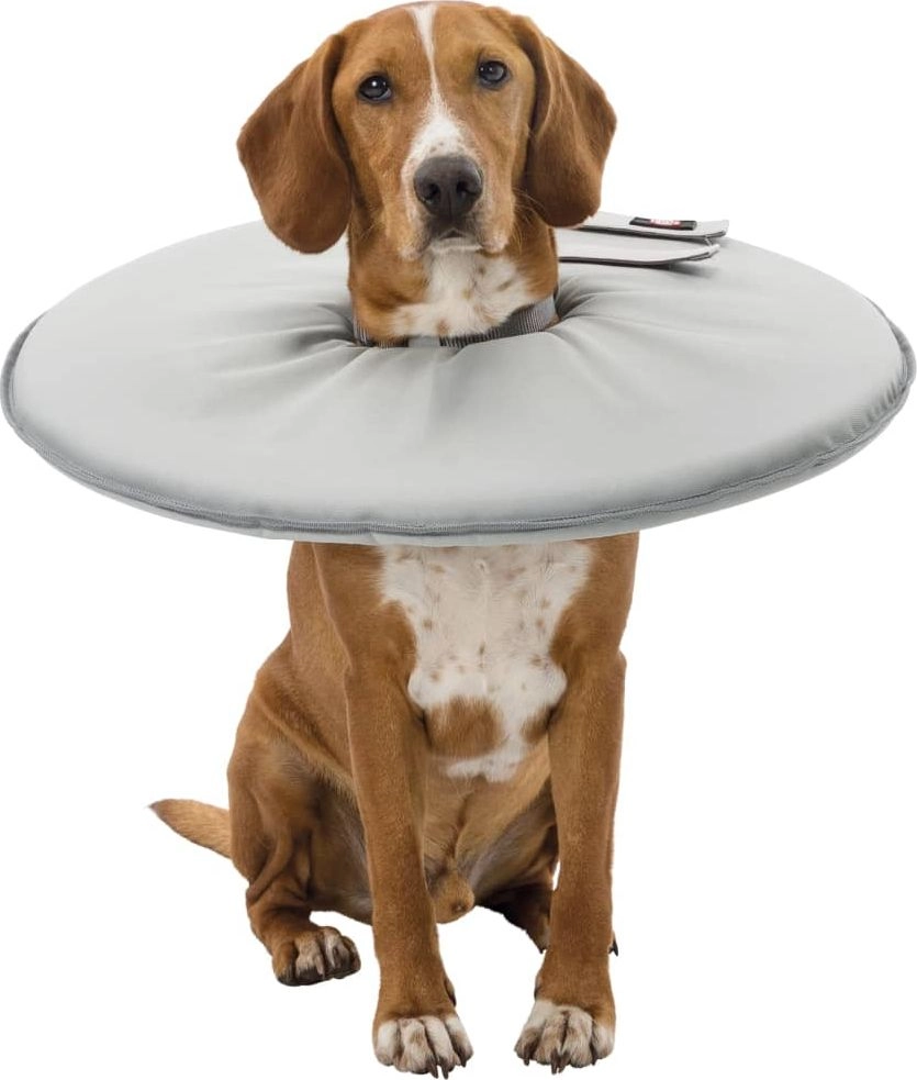 Trixie Protective collar L:46-49cm/24cm gray TX-19425
