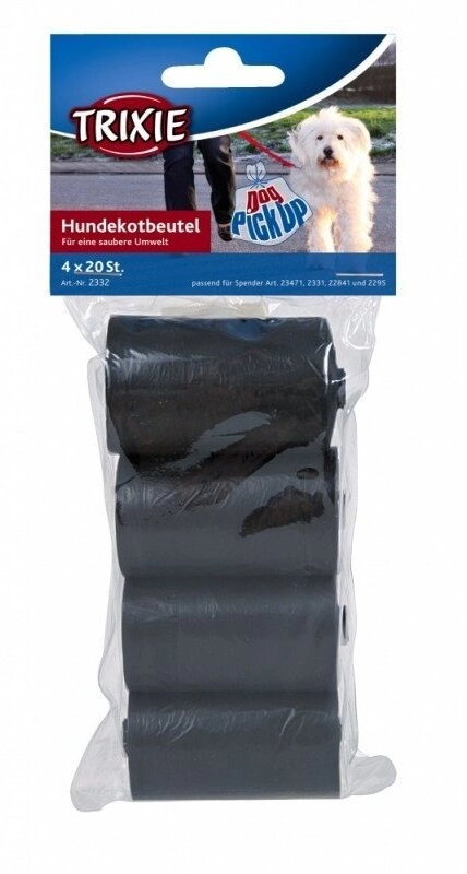 Trixie 4 Rolls of Bags/20 W