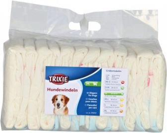 Trixie DIAPERS FOR DOGS12pcs/pack  size TX-23633