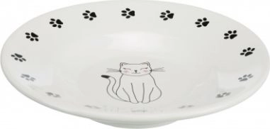 Ceramic bowl for short-faced breeds 15