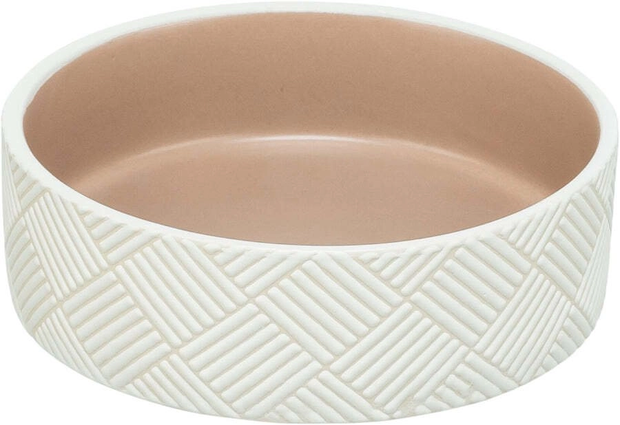 Trixie Patterned ceramic bowl for cats