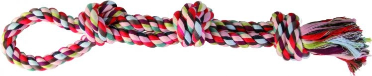 Trixie TOY COTTON ROPE 60cm COLOR