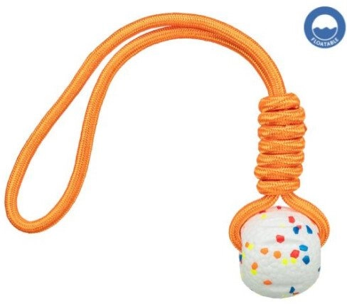Trixie Light  Strong  ball with string