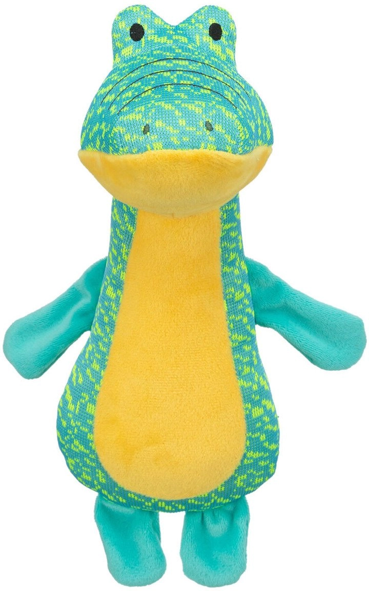 Trixie Alligator  toy  for dogs  green