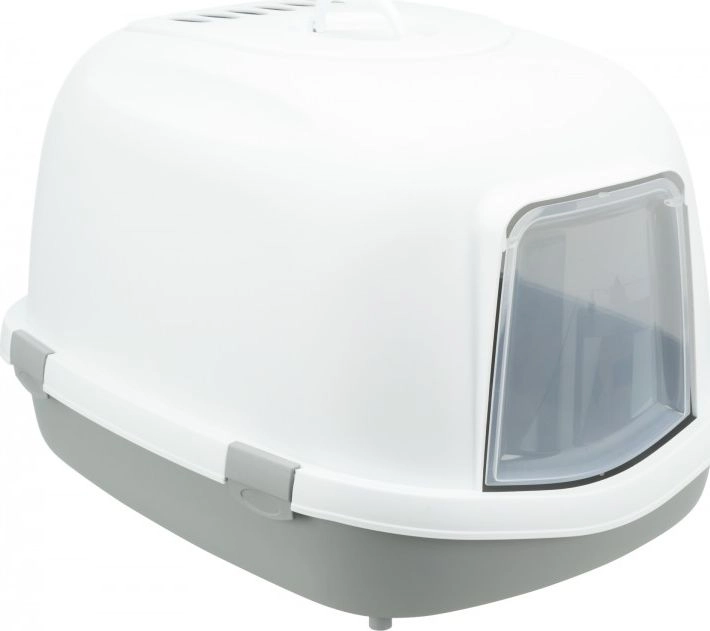 Primo XXL  covered litter box  white/gray