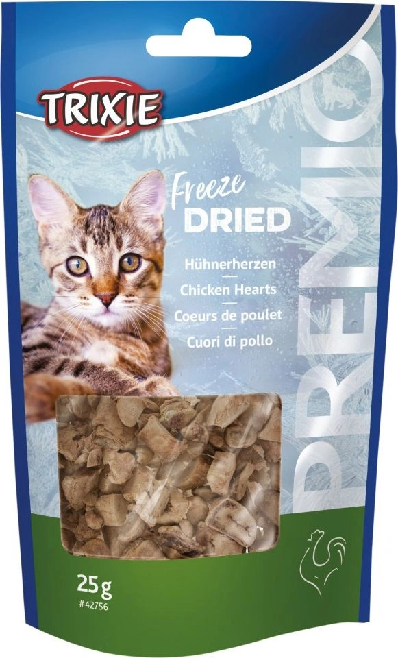 Przysmak PREMIO Freeze Dried serca z